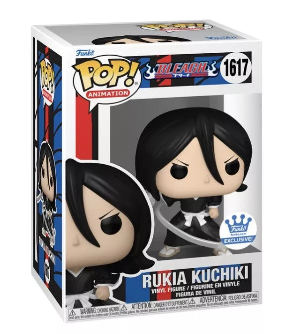 Funko Pop! Bleach Rukia Kuchiki Funko Shop Exclusive #1617 + PoP Protector