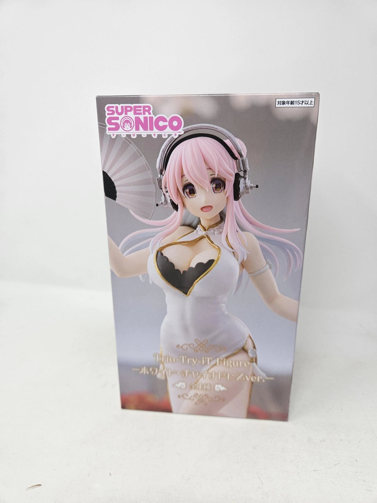 Super Sonico Trio-Try-iT Figure – White China Dress Ver. (FuRyu) - online exclusive