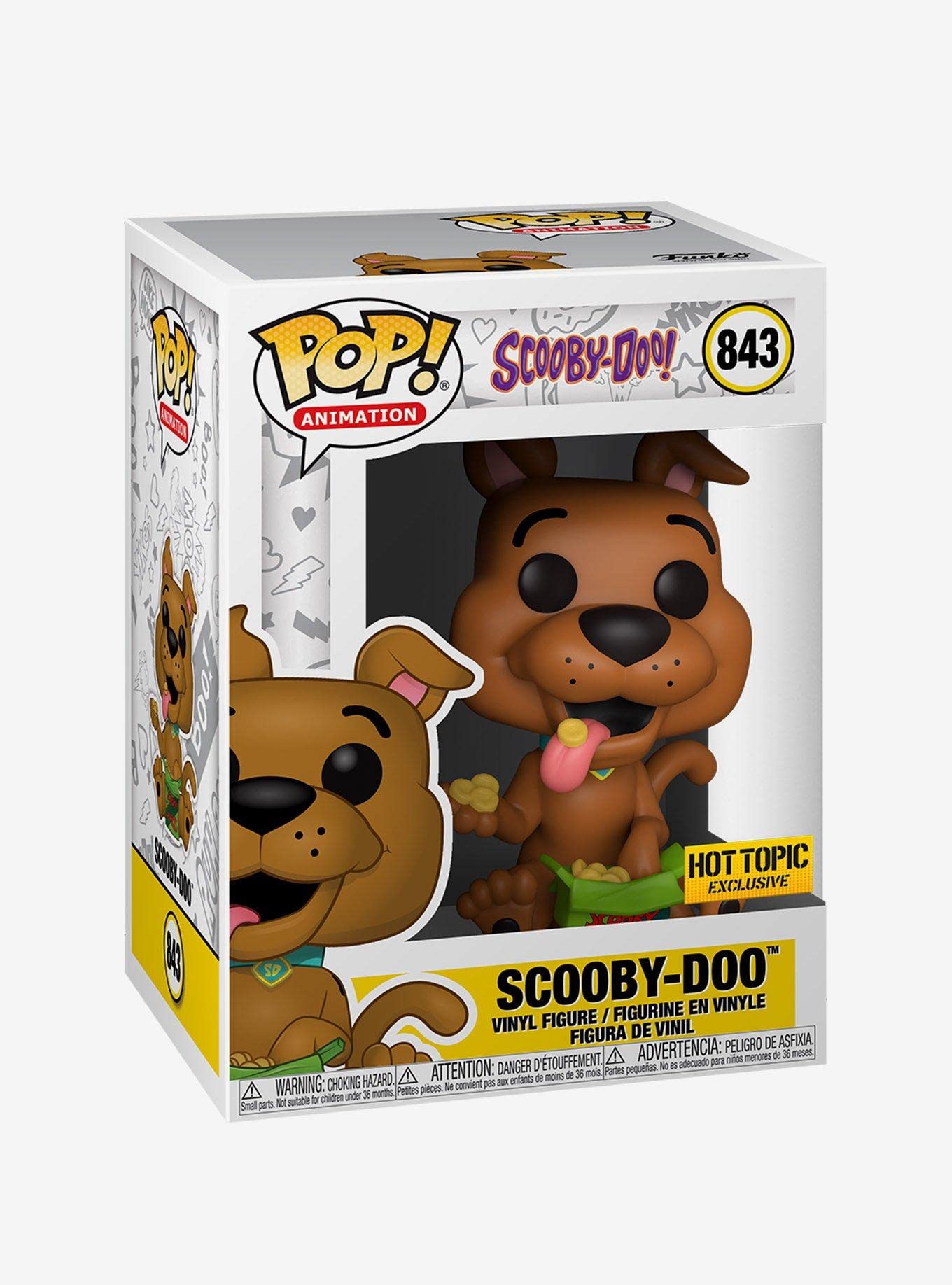 Funko POP! Animation: Scooby-Doo #843 Hot Topic Exclusive + Protector