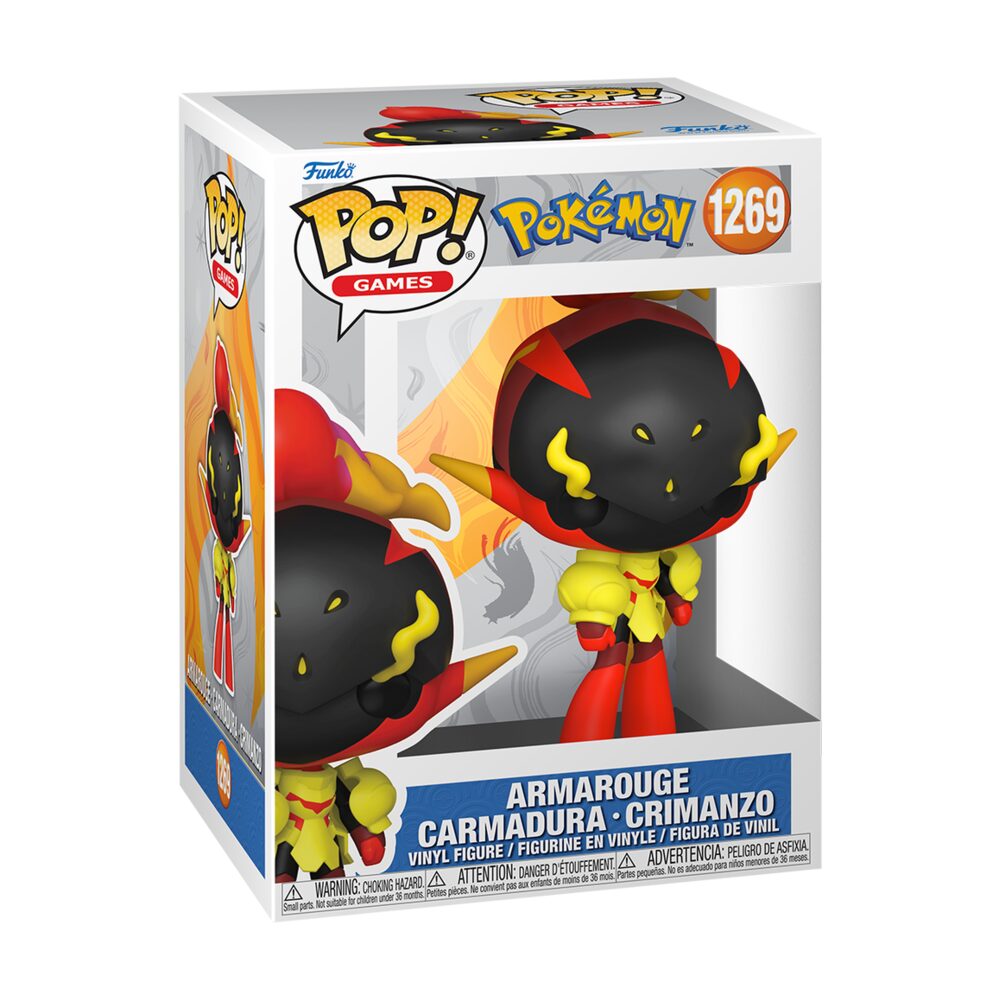 Funko Pop! Pokémon - Armarouge 1269 Figure + Pop Protector