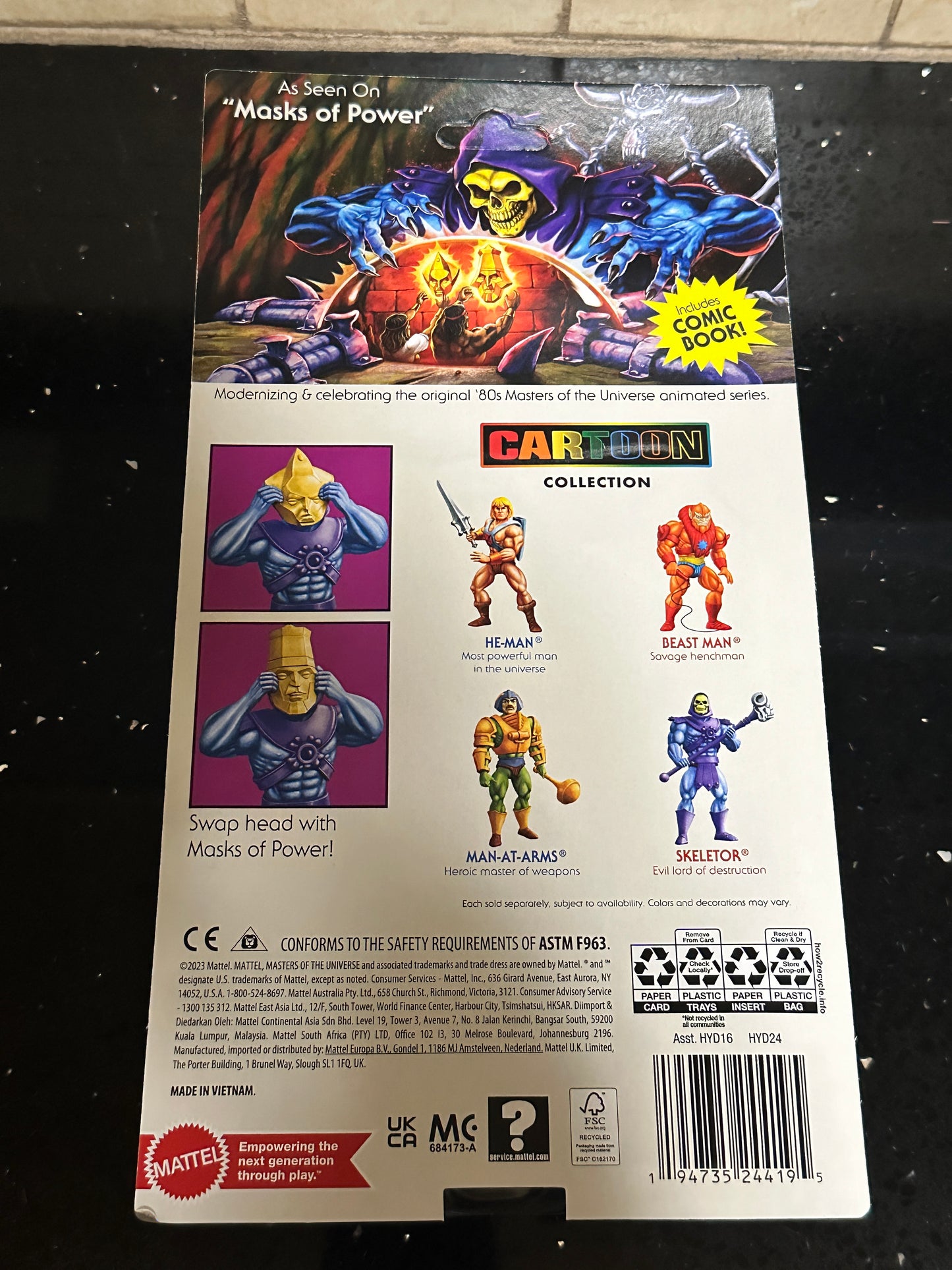 Masters of the Universe MOTU Origins Filmation Skeletor Cartoon Figure WAVE 16