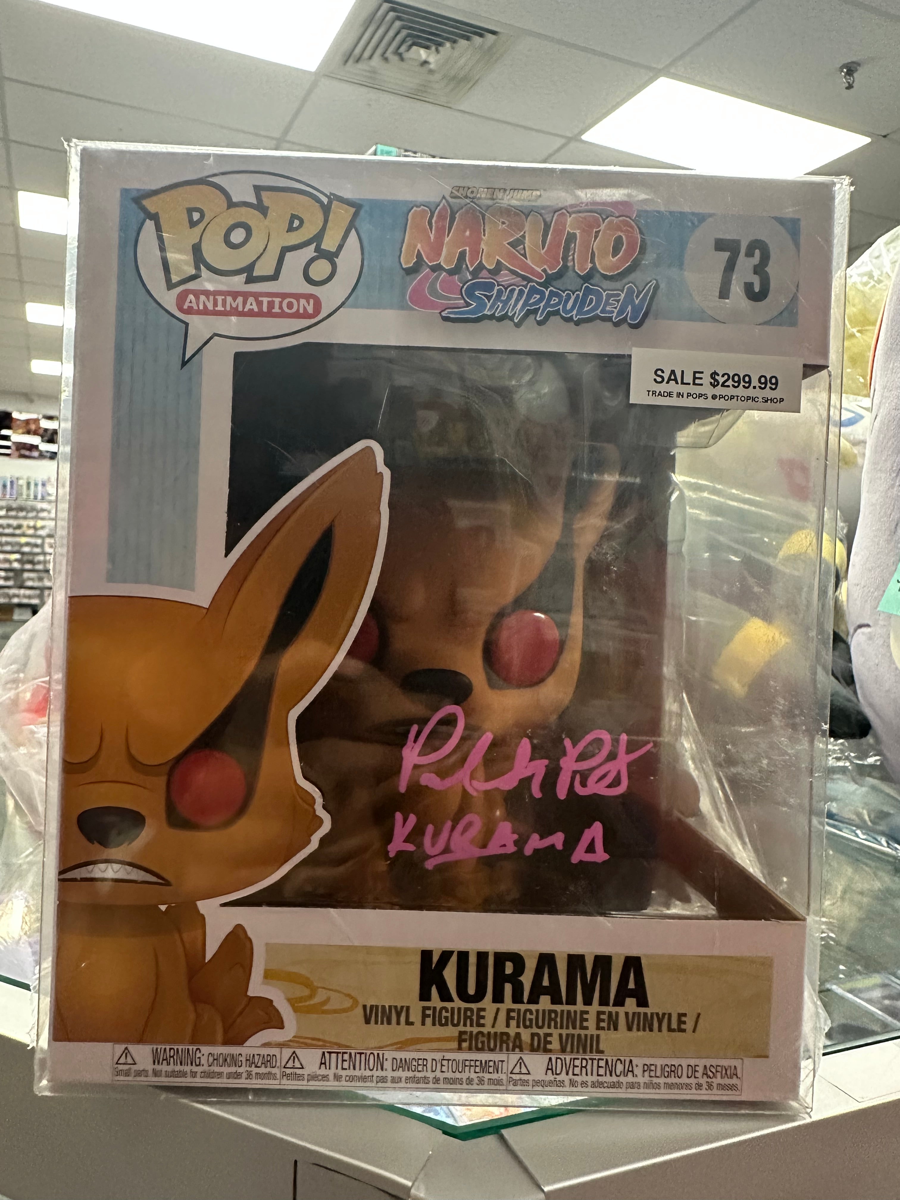 Signed purchases Kurama