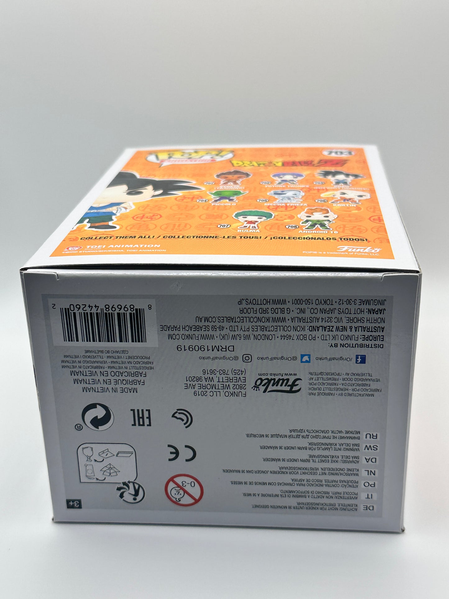 Autograph signed Goku 28th World Tournament Sean schemmel 703 - Collect-A-Con Atlanta 2024 + PROTECTOR - ONLINE ONLY