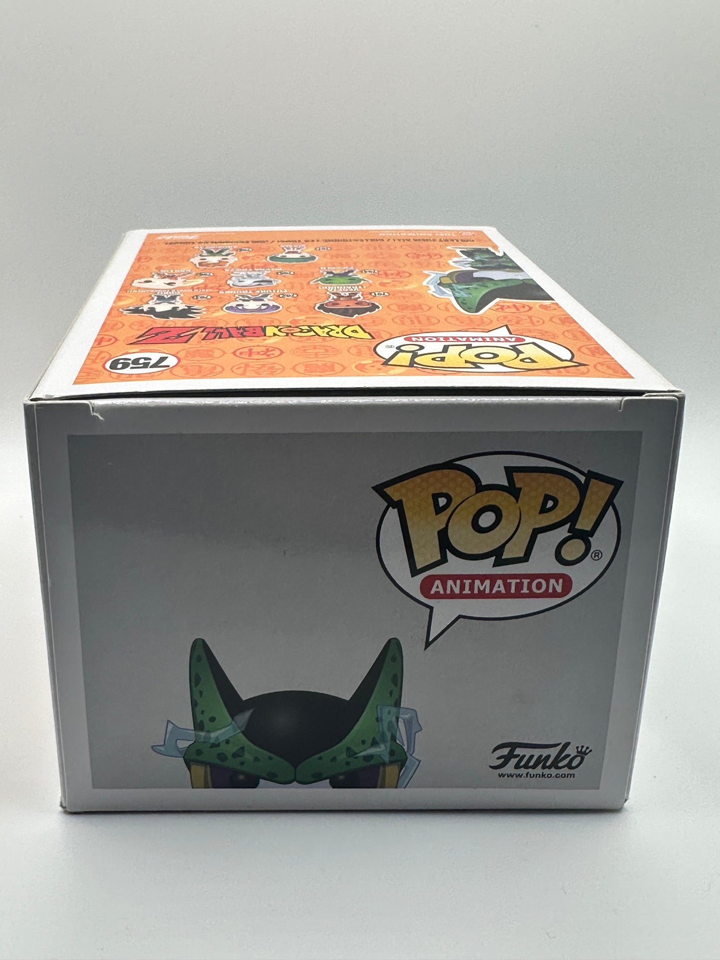 JSA Signed Dameon Clarke Funko Pop! Perfect Cell 759 GiTD SC 2020 (x 2 Quotes) w Protector (Anime Town Pensacola 2024)