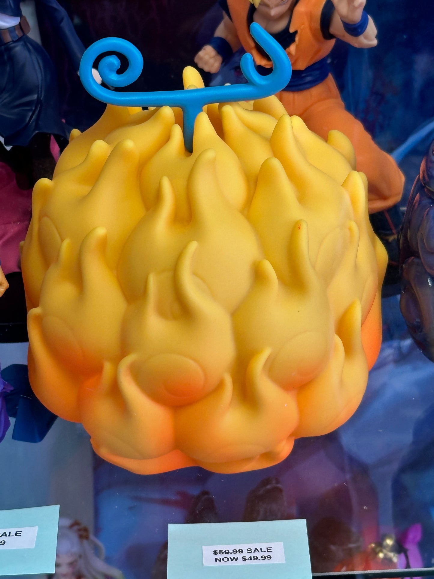 3D Devil Fruit Mera Mera no Mi Flame Flame Devil Fruit 8 inch figure statue display