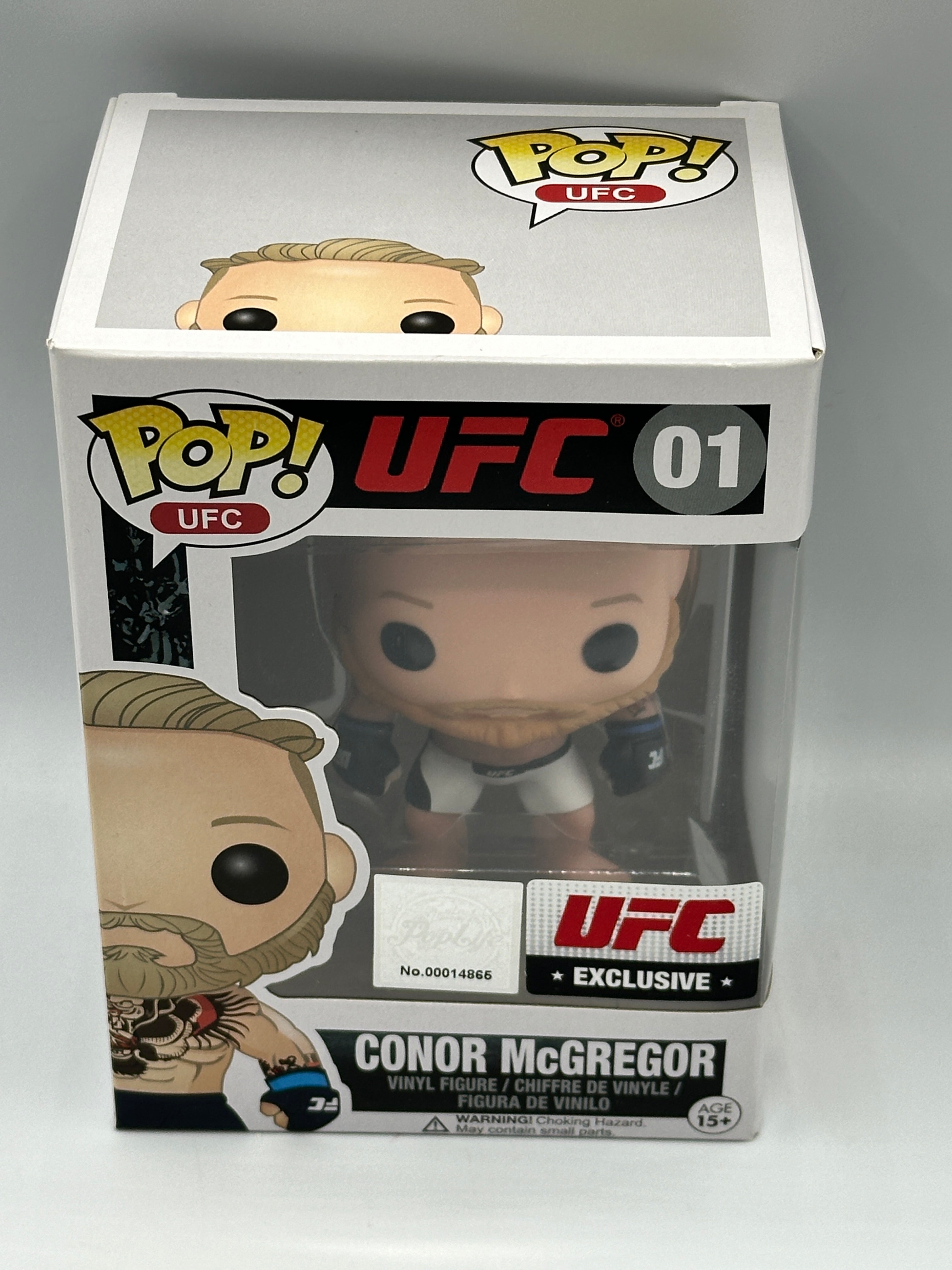 Funko Pop factory Conor McGREGOR (UFC Exclusive) Mint Condition (Vaulted Pop)