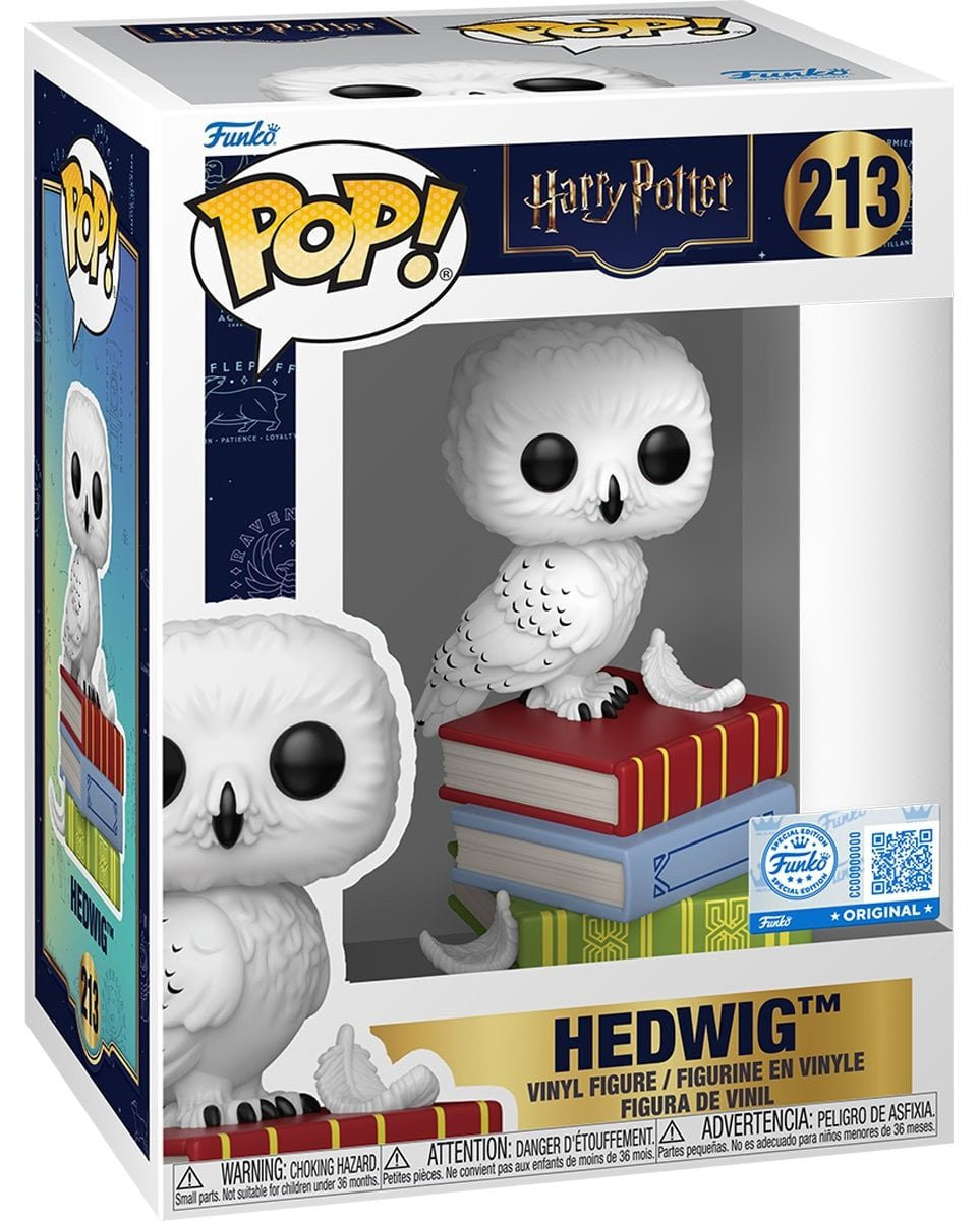 Funko Pop! Harry Potter - Hedwig 213 Funko Special Edition Figure + Pop Protector