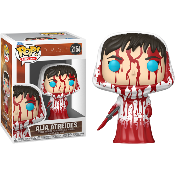 Funko Pop! Dune Part Three - Alia Atreides 2154 Figure + Pop Protector