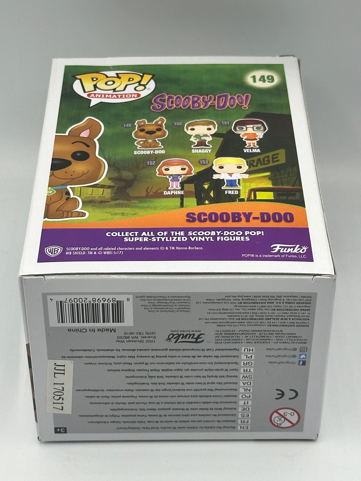 GRAIL - Funko Pop! Animation Scooby-Doo Flocked Green 1,000 Pcs Limited SDCC #149