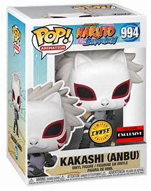 Funko Pop! Shonen Jump Naruto Shippuden - Kakashi (Anbu) 994 AAA ANIME Exclusive LIMITED CHASE + PROTECTOR!