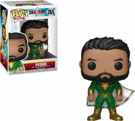 Funko POP! DC Movies Shazam #265 - Pedro + PROTECTOR!