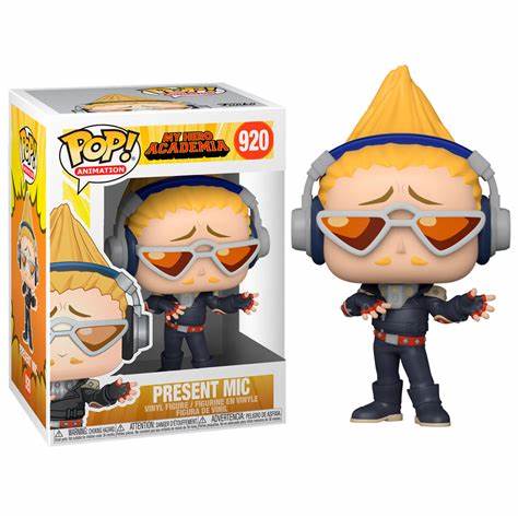 Funko POP! Animation: My Hero Academia #920 - Present Mic + PROTECTOR!
