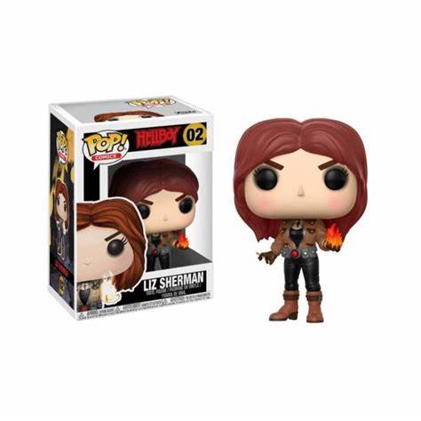 Funko POP! Comics: Hellboy #02 - Liz Sherman (box ware) + PROTECTOR!