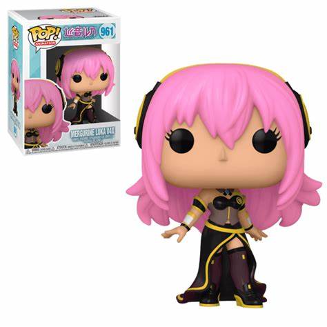 Funko POP! Animation: Hatsune Miku - Megurine Luka V4x #961 + PROTECTOR!
