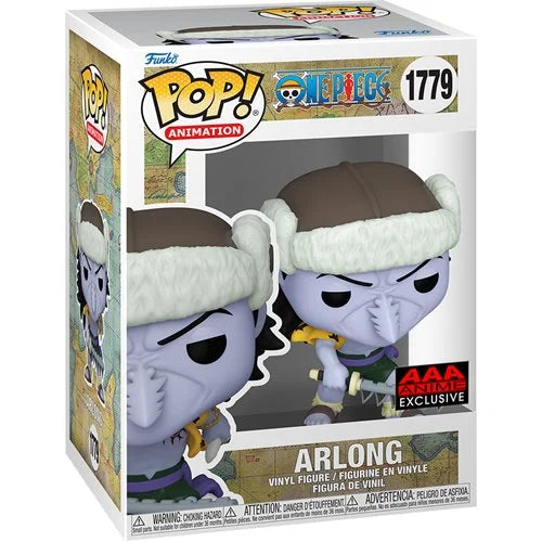 Funko Pop! One Piece : Arlong 1179 AAA Anime Exclusive + Free Protector