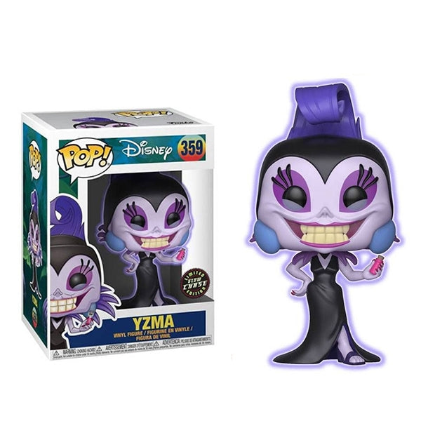 Funko POP! The Emperor’s New Groove Yzma 359 GLOW CHASE + POP Protector