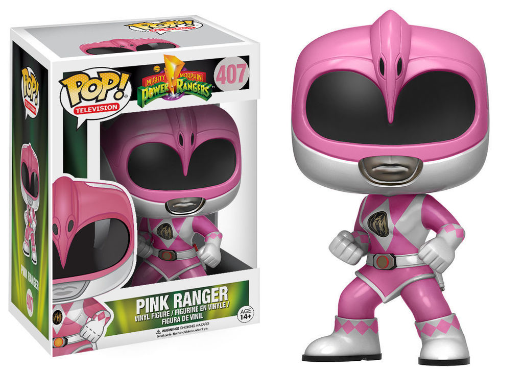 Funko Pop! Vinyl: Power Rangers - Pink Ranger #407 + PoP Protector