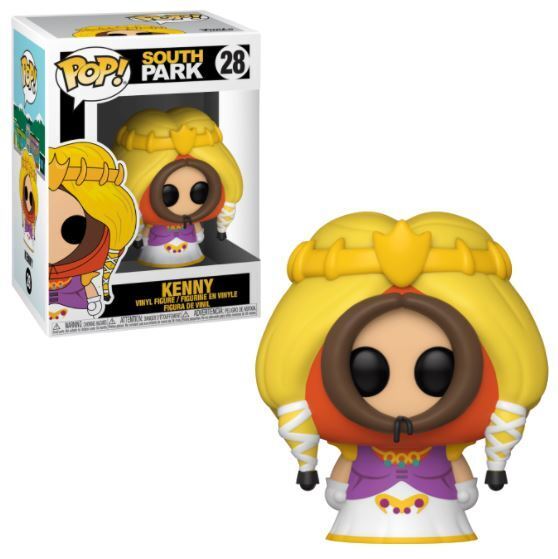 Funko POP! South Park Princess Kenny Vinyl Figure #28 + PoP Protector
