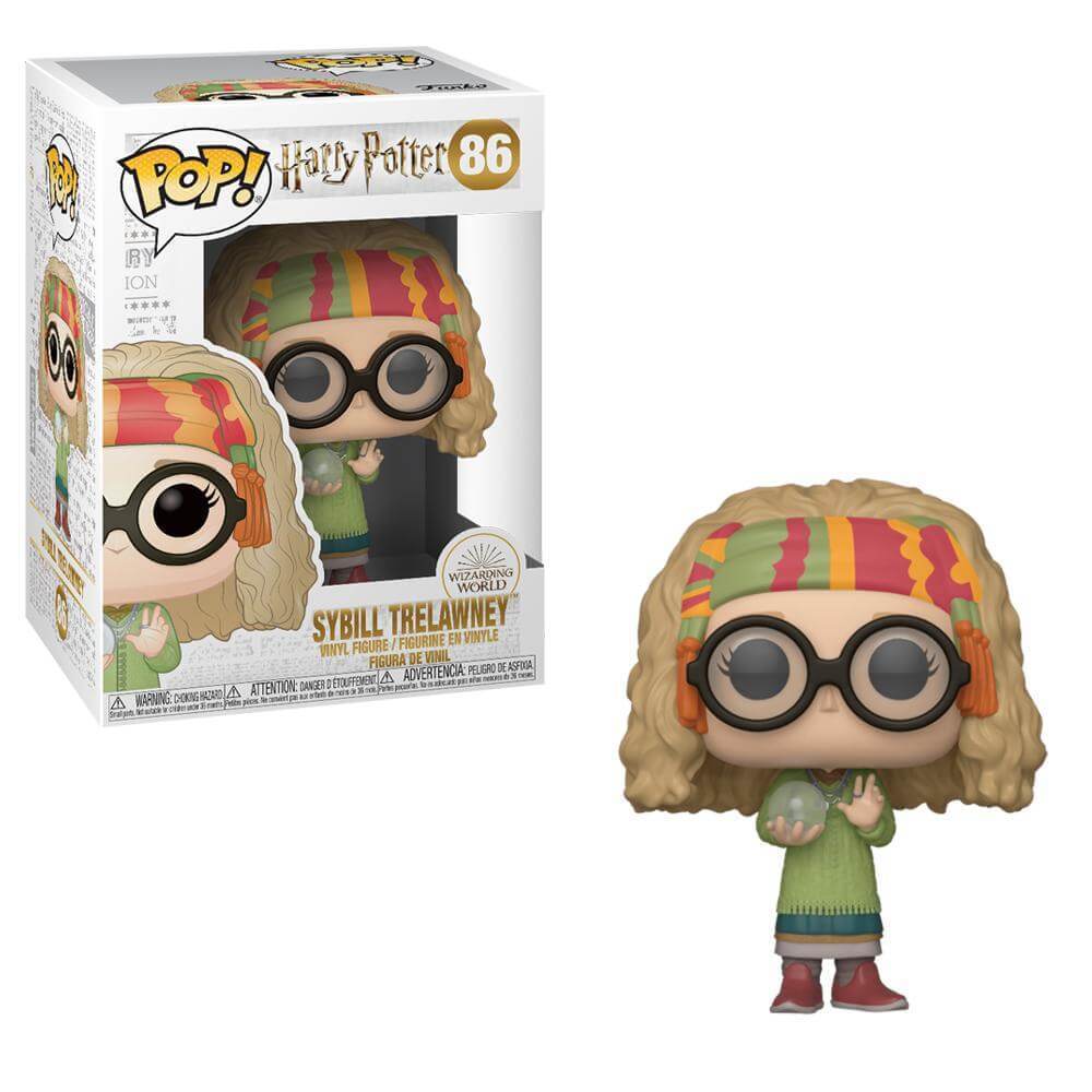 Sybill Trelawney Harry Potter 86 Funko PoP! Wizarding World + PoP Protector