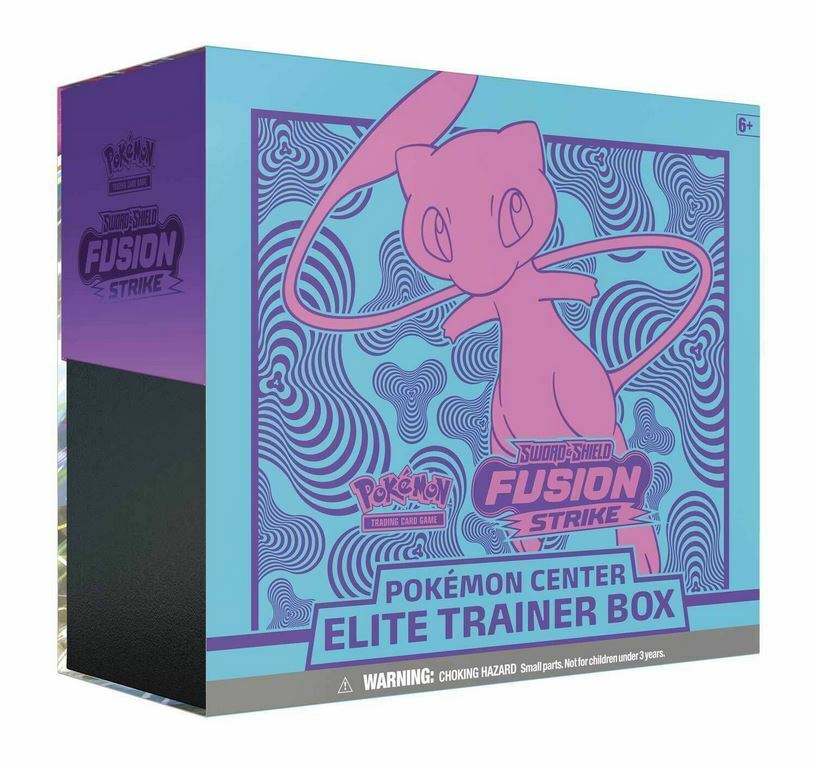 FACTORY SEALED FUSION STRIKE POKEMON CENTER ETB