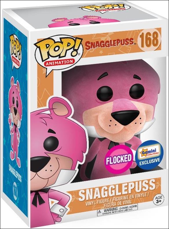 Funko POP! Animation: #168 Snagglepuss Flocked Gemini Exclusive + PROTECTOR!