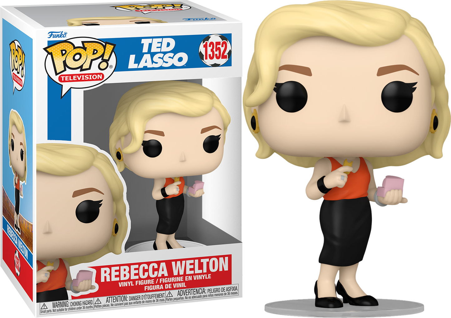 Funko PoP! Ted Lasso Rebecca Welton 1352 + Free Protector