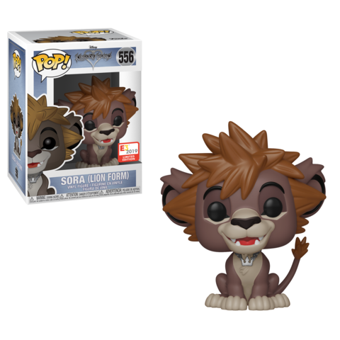 Funko Pop! Disney Kingdom Hearts #556 Sora (Lion Form) E3 2019 + Protector