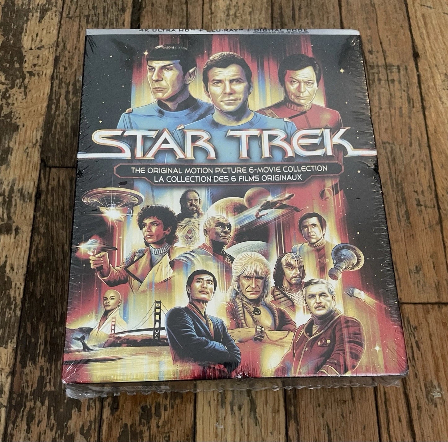 Star Trek: Original Motion Picture 6-Movie Collection (4K Ultra HD + Blu-ray) – Brand New / Sealed
