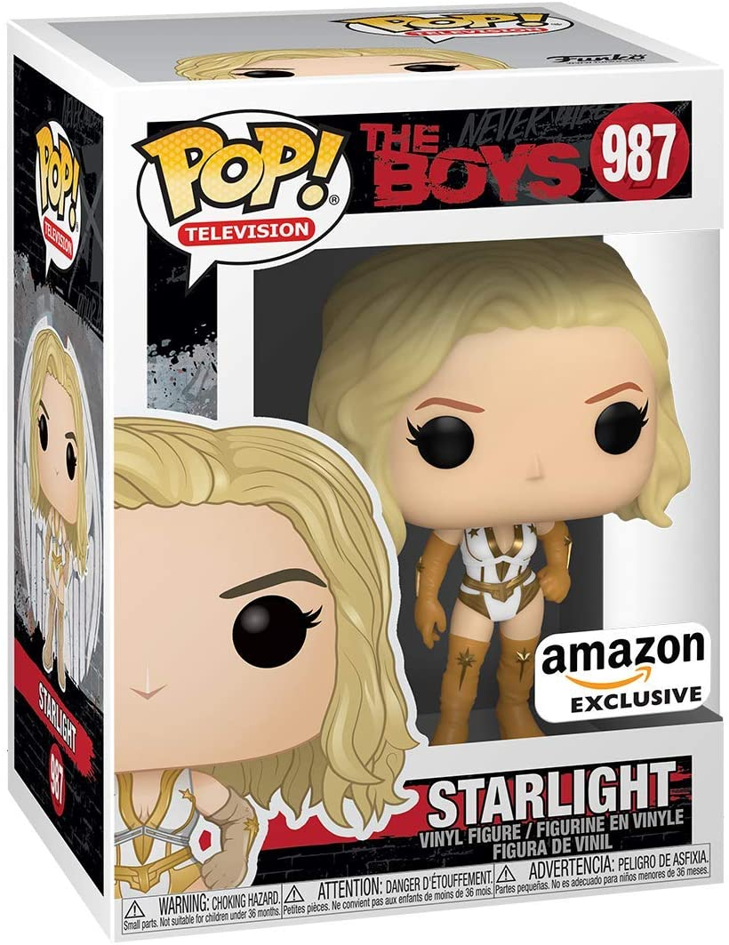 Funko POP! The Boys Starlight Amazon Exclusive #987 (VAULTED) + PoP Protector