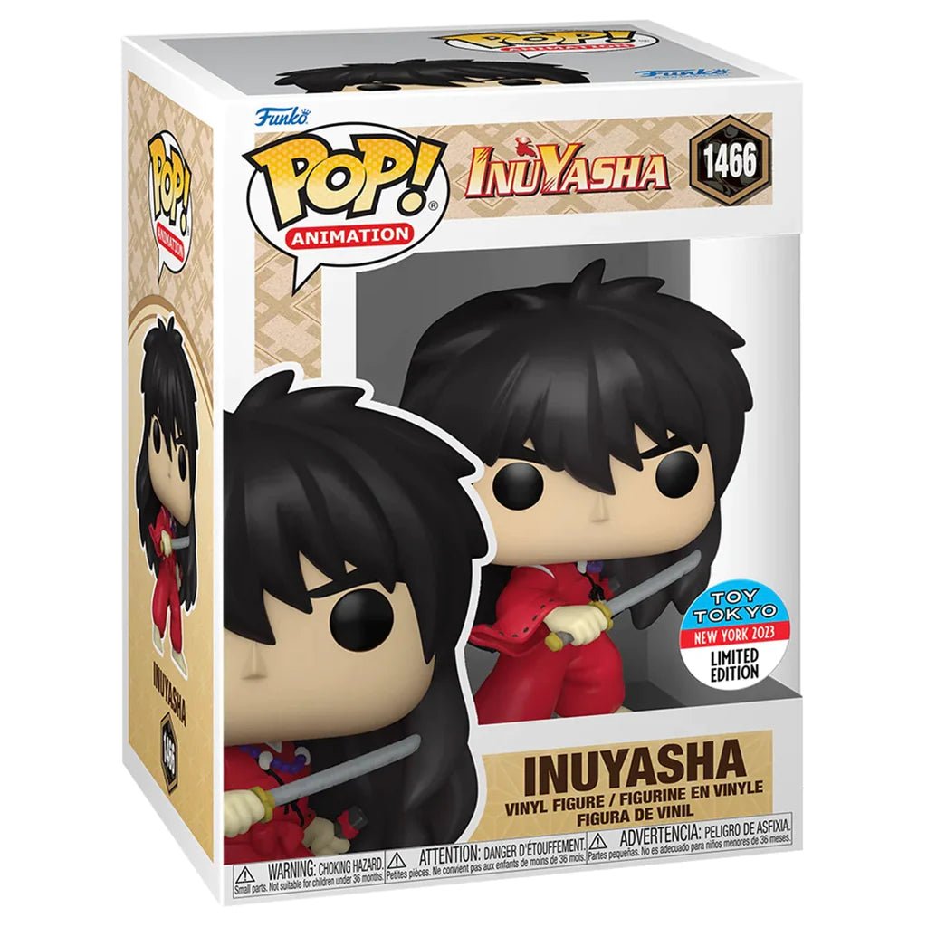 Funko POP! Inuyasha #1466 Toy Tokyo New York 2023 Limited Edition + PoP Protector