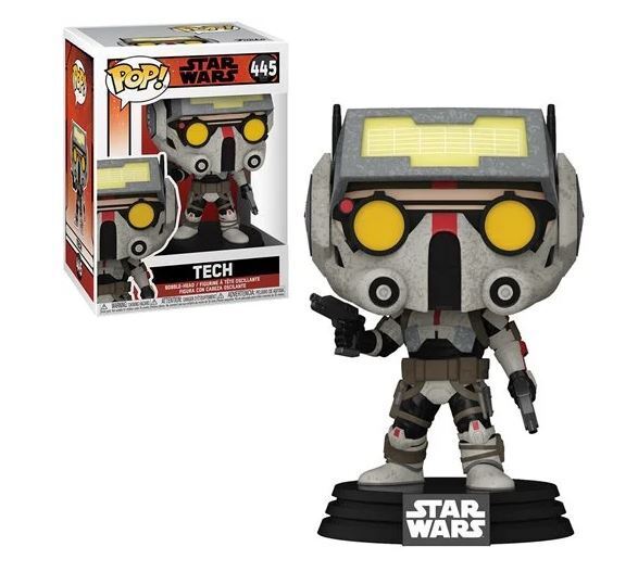 Funko Pop! Star Wars - Tech 445 + Free Protector
