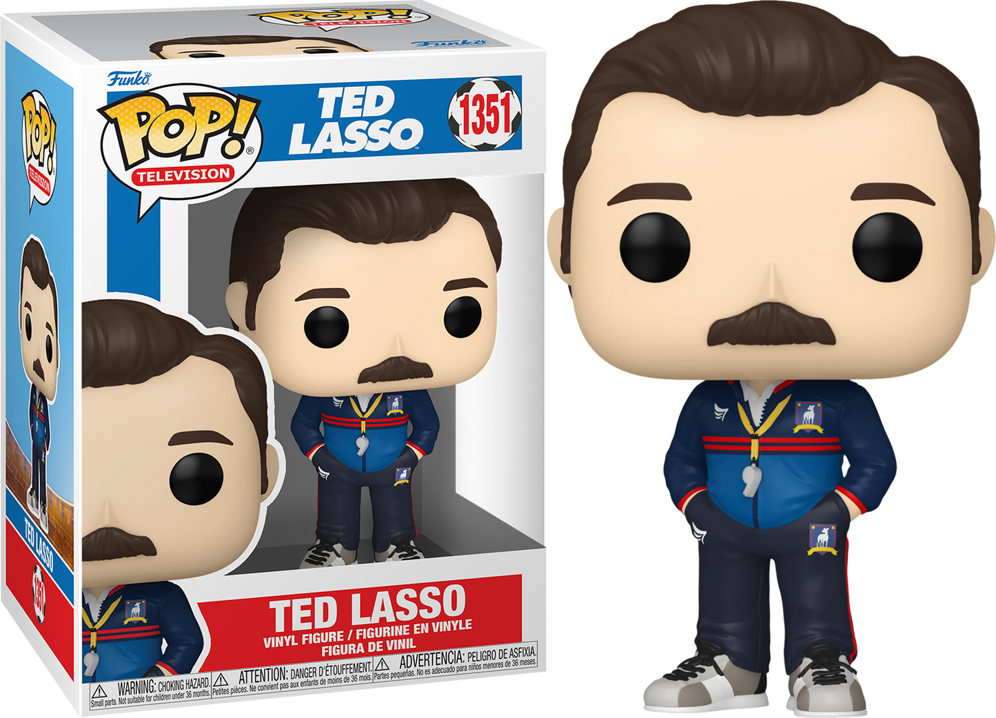 Funko Pop! Ted Lasso 1351 + Free Protector