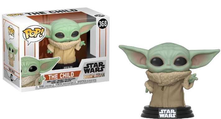 Funko Pop! Star Wars The Mandalorian Baby Yoda The Child #368 Vinyl + PoP Protector