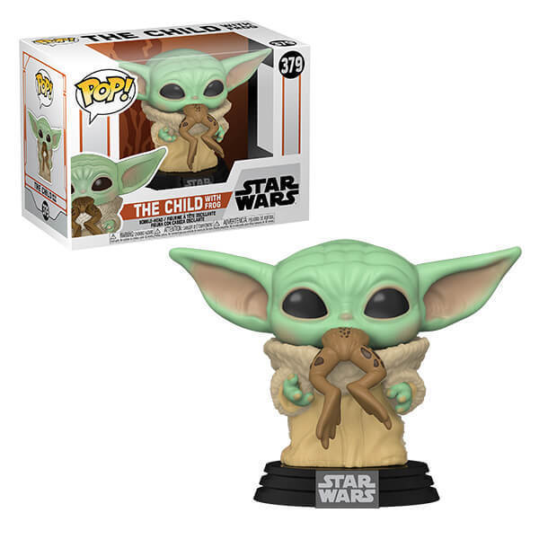Funko Pop! Star Wars The Child with Frog + Free Protector