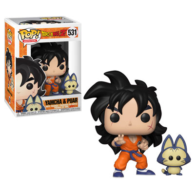 Funko Pop! Dragon Ball Z - Yamcha & Puar 531 + Pop Protector