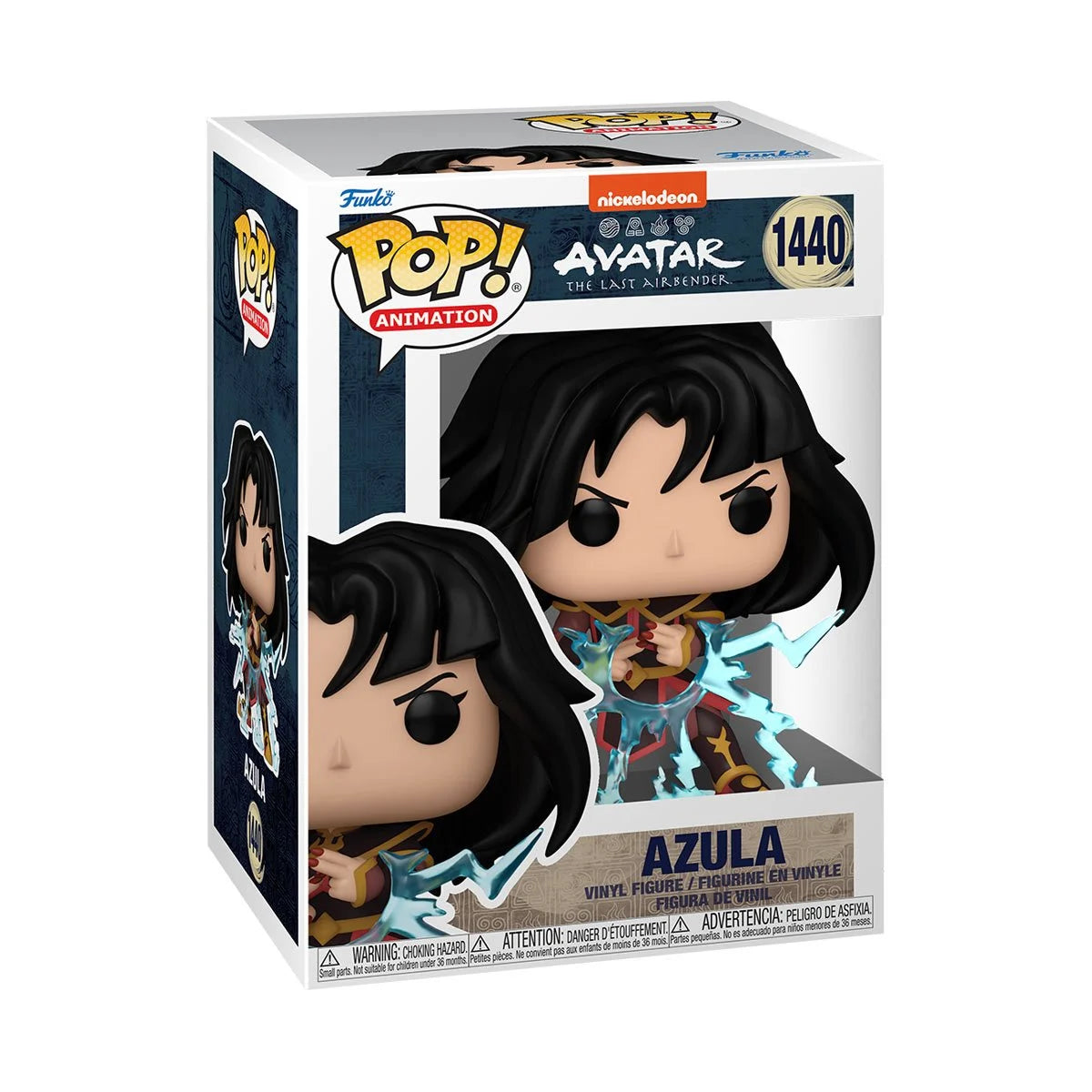 Funko Pop! Nickelodeon Avatar The Last Airbender Azula with Lightning 1440 + Free Protector