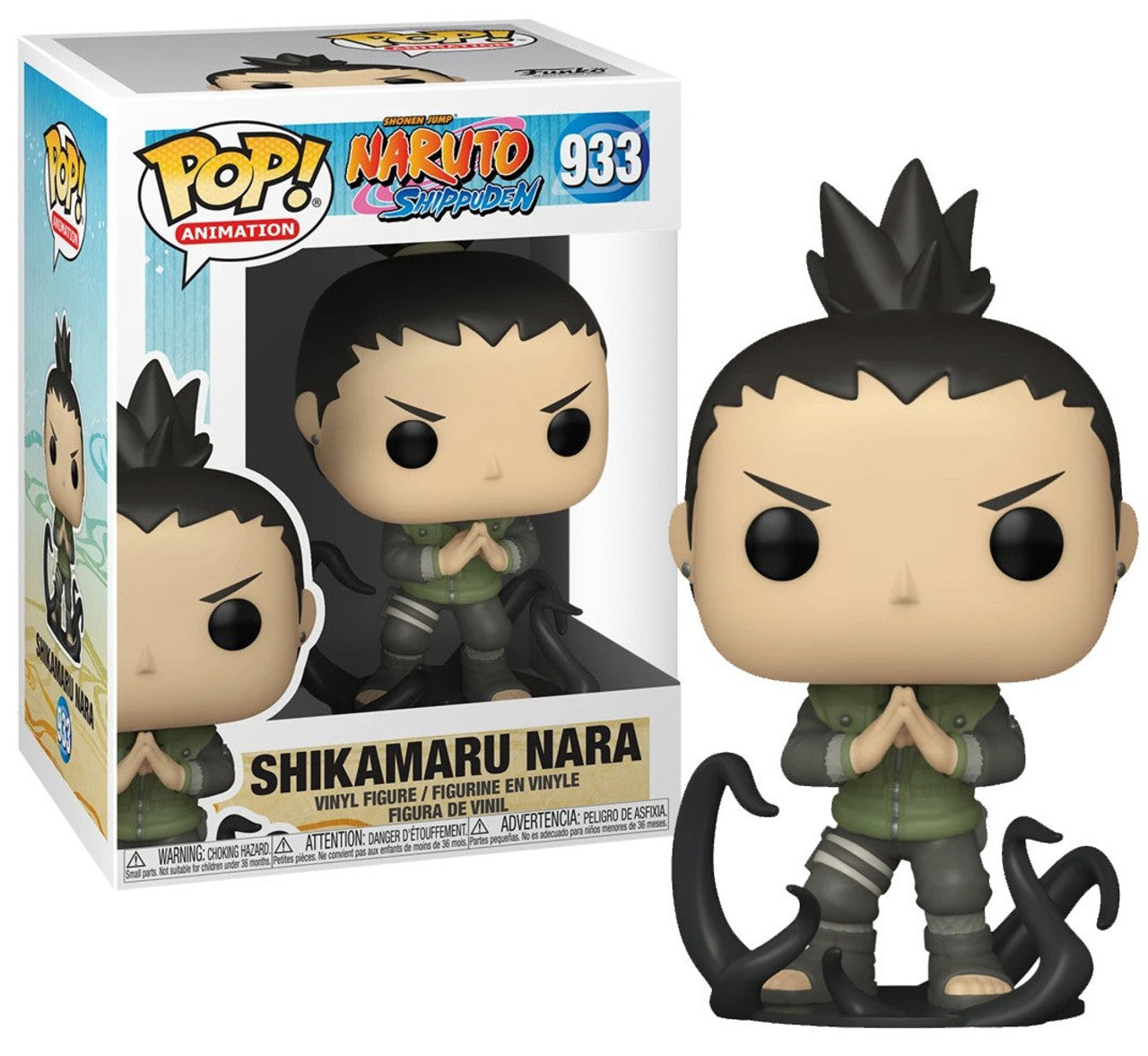 Funko POP! Naruto Shippuden - Shikamaru Nara 933 + PROTECTOR!