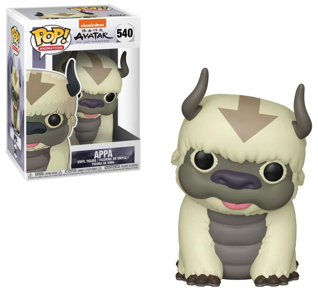 Funko Pop! Avatar The Last Airbender #540 - APPA + PROTECTOR!