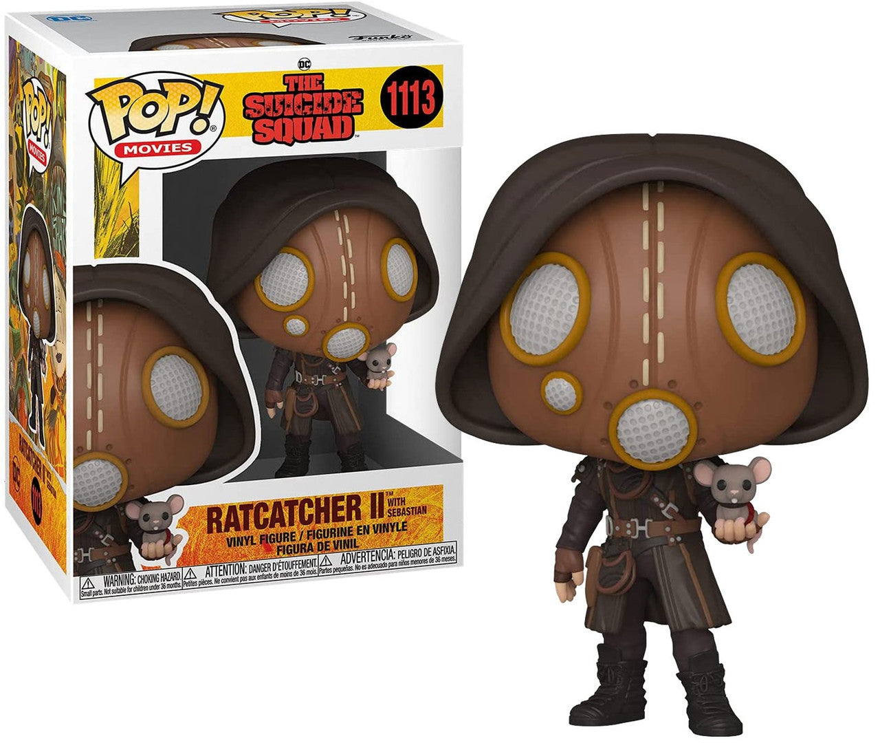 Funko POP! Movies: The Suicide Squad #1113 - Ratcatcher II With Sebastian + PROTECTOR!
