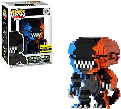 Funko POP! 8-BIT Alien #24 - Xenomorph Entertainment Earth + PROTECTOR!