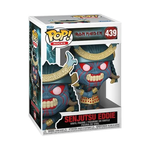 Iron Maiden Senjutsu Eddie Funko Pop! Vinyl Figure #439 + PoP Protector