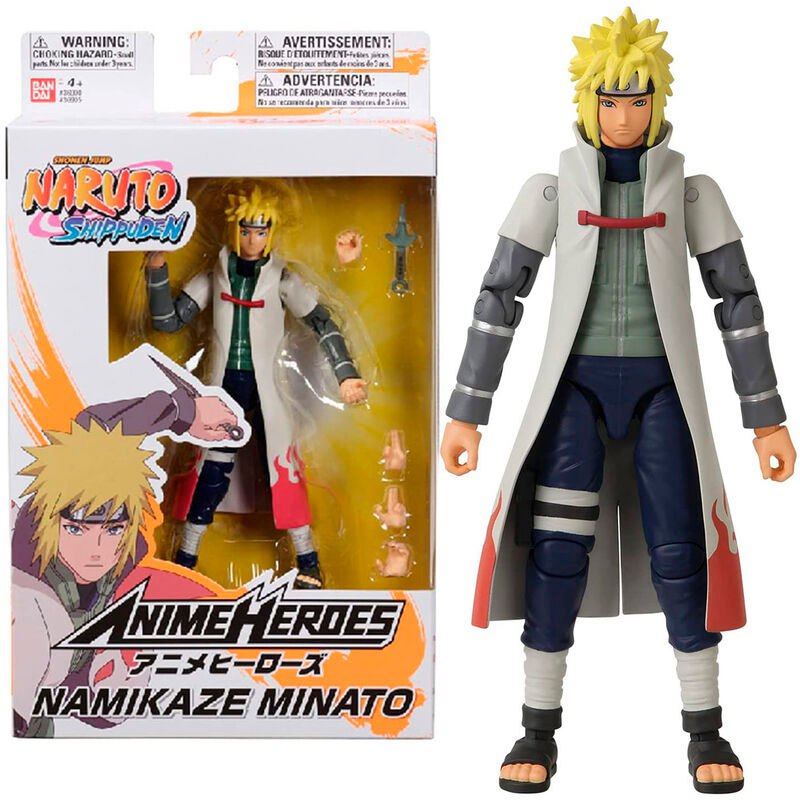 Bandai Naruto Shippuden Namikaze Minato Anime Heroes