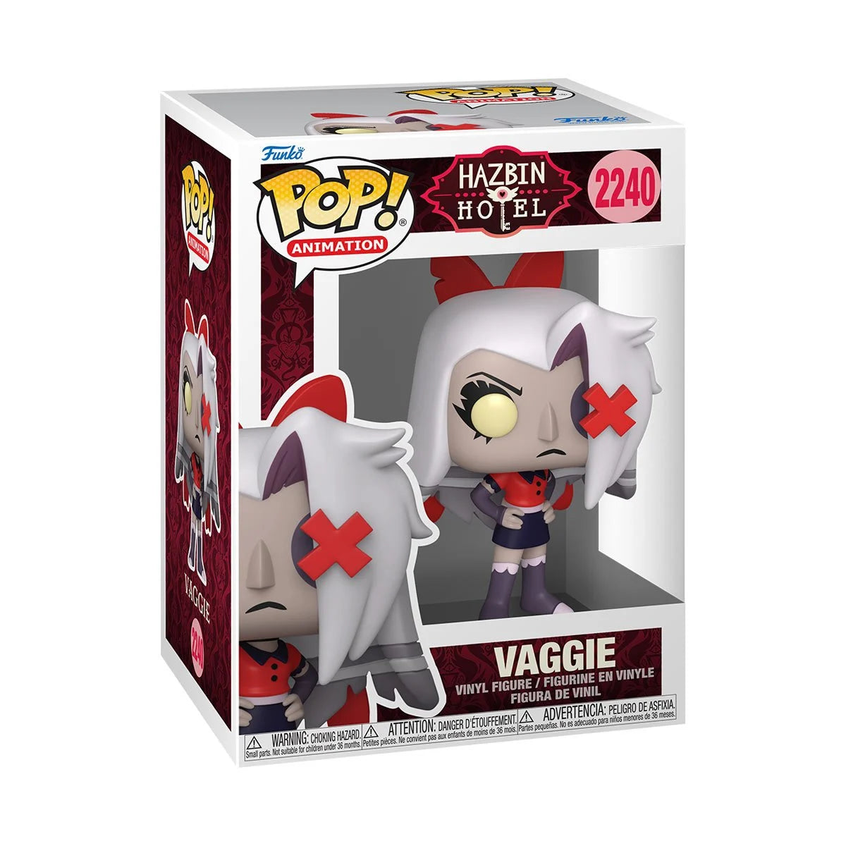 Hazbin Hotel Vaggie Funko Pop! Vinyl Figure #2240+ Pop Protector