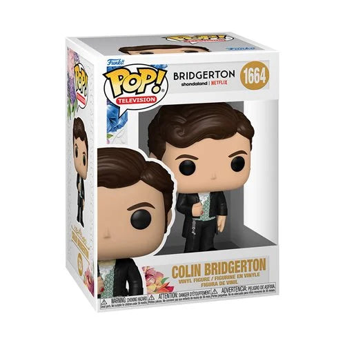 Bridgerton Colin Bridgerton Funko Pop! Vinyl Figure #1664 + Pop Protector