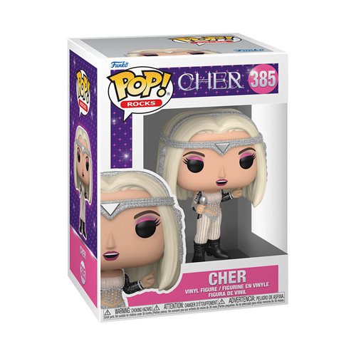Cher Living Proof Glitter Funko Pop! Vinyl Figure #385 + PoP Protector