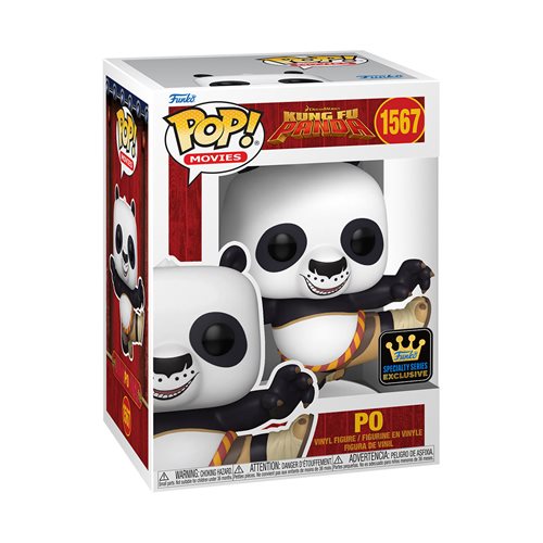 Kung Fu Panda DreamWork's 30th Anniversary Po Funko Pop! Vinyl Figure #1567 - Specialty Series + PoP Protector