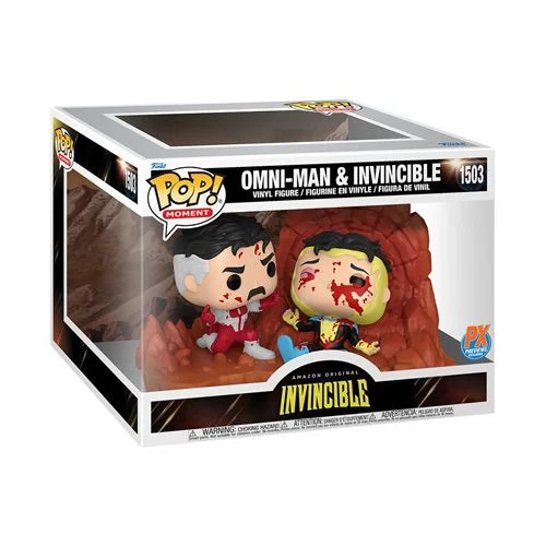 Funko Pop! Invincible Moment: Omni-Man & Invincible “Think Mark!” 1503 - PX Previews Exclusive Figure