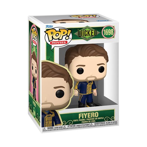 Wicked Part 1 Fiyero Funko Pop! Vinyl Figure #1698 + Protector