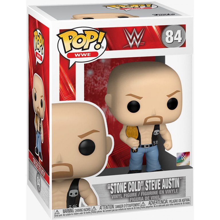 Funko POP! WWE - Stone Cold Steve Austin #84 + PROTECTOR!