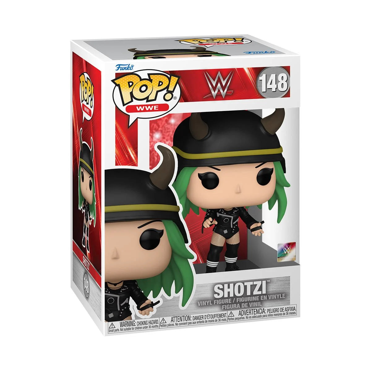 Funko Pop! WWE Shotzi Blackheart 148 + Free Protector